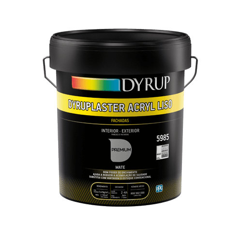 Dyrup Dyruplaster Acryl Liso - Argamassa de Interior e Exterior